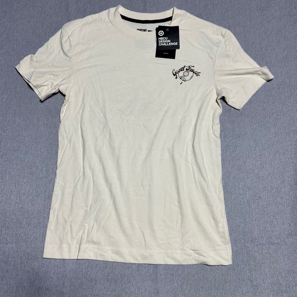 Target Black History Month HBCU Design Challenge XS Cream Graphic Tee Shirt